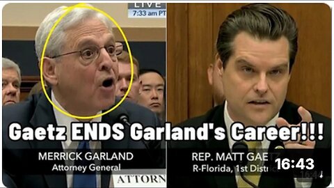 "Trump's AG Exposes DOJ's Role in Trump Trials, Alleged Evidence Tampering; Garland Shaken"