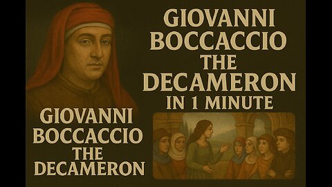 The Decameron in 1 Minute | Stories of Love, Wit, and Survival