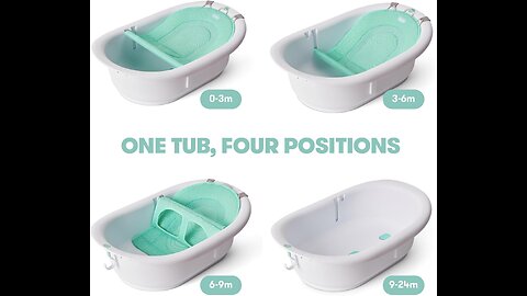 Frida Baby 4-in-1 Grow-with-Me Baby Bathtub