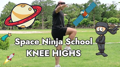 🌟 Jump Into Action with Space Ninja School Knee Highs! 🚀🦵