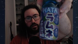 Drink Review! Hata Ramune Blueberry