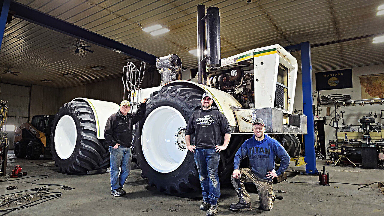It's a MONSTER!! 🤯 Worlds Largest Ag Tires Going On!! - Monster BIG BUD