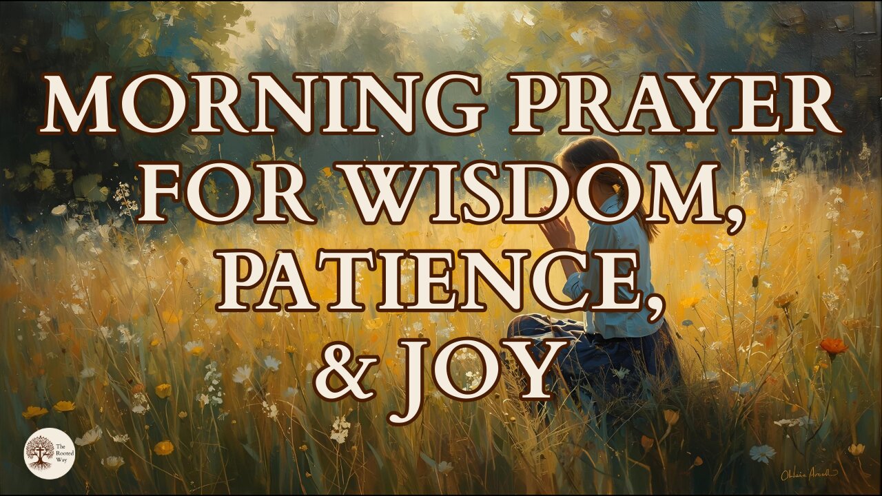 Morning Prayer for Wisdom, Patience, and Joy