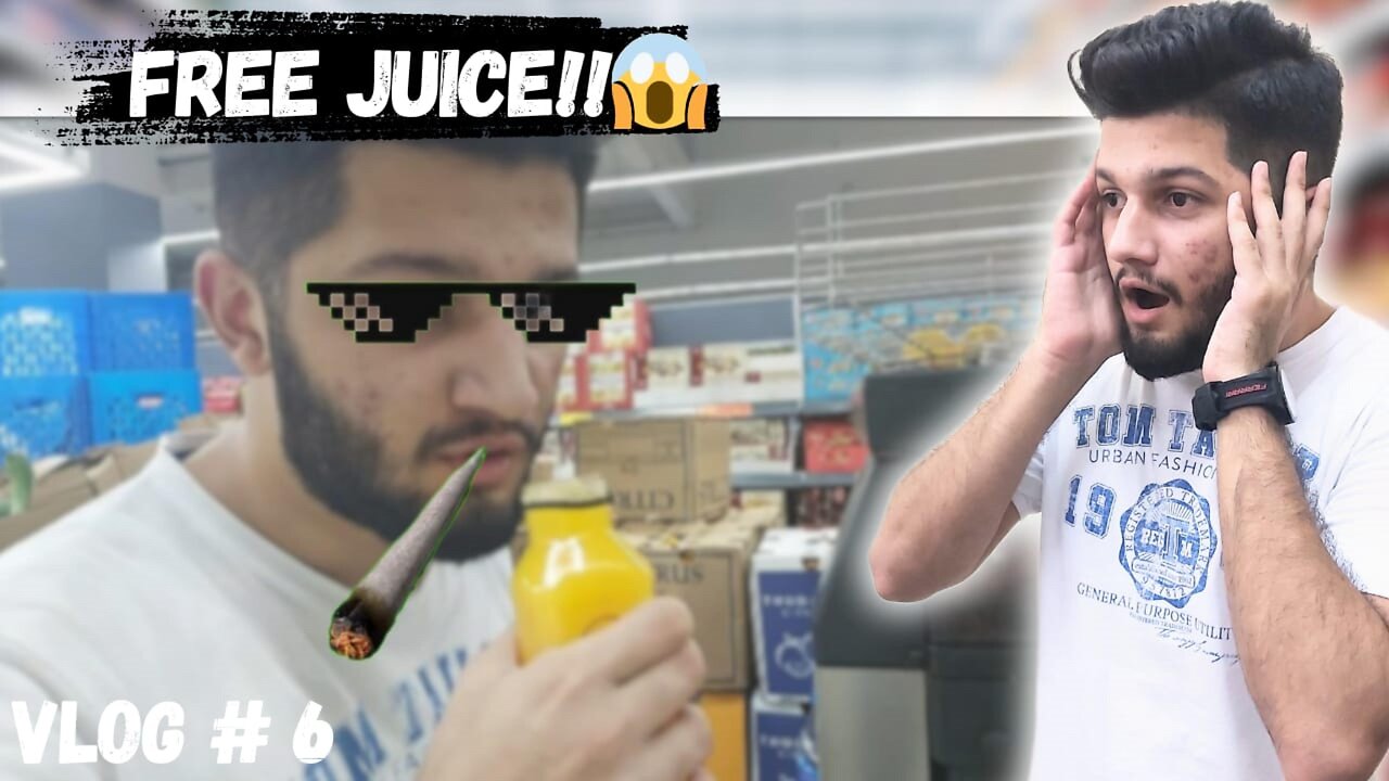 Free Ka Juice Pee Liya!!😱| Vlog # 6