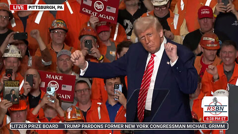 FULL SPEECH: President Trump Holds a Rally in Pittsburgh, PA - 5/30/25