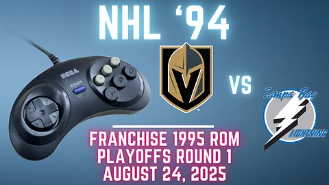EPIC NHL '94 Franchise League (1995) Playoff R1 Action - NewJerseyKiller vs angryjay93