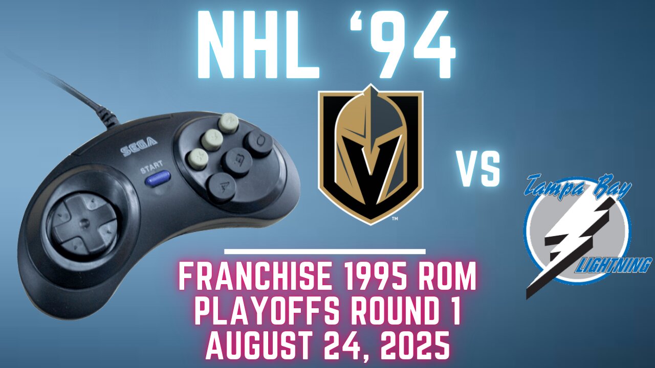 EPIC NHL 94 Franchise League (1995) Playoff R1 Action - NewJerseyKiller vs angryjay93