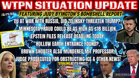 WTPN ~ Judy Byington ~ Situation Update ~ 12-19-25 ~ Trump Return ~ Restored Republic via a GCR