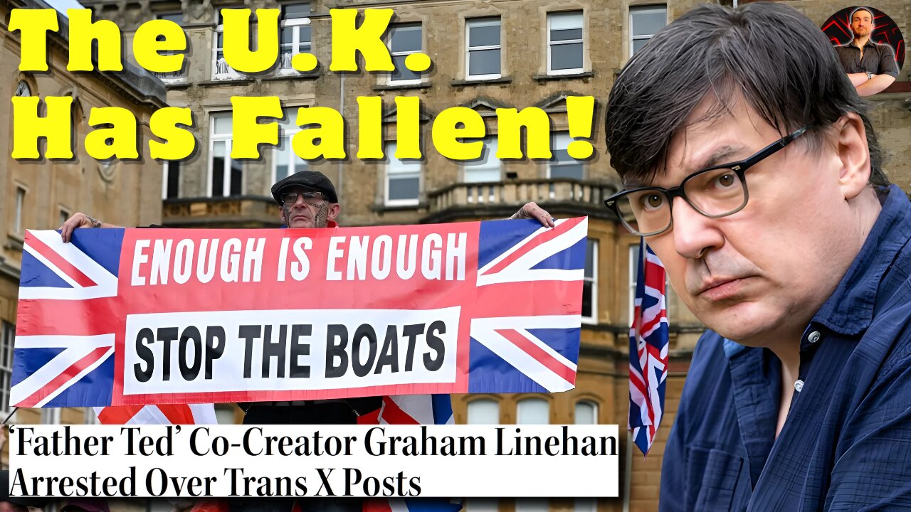 Comedian Graham Linehan ARRESTED For Mean Tweets! The UK Has Fallen!