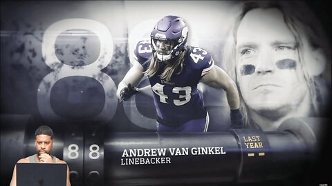 CHANNELADRIANTV Reacts | NFL Top 100 Players Of The 2024 2025 Season #88|LB Andrew Van Ginkel
