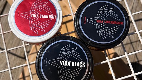 Three VIKA Snus Reviews