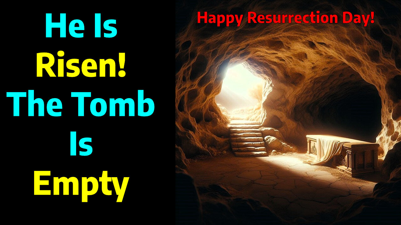 Happy Resurrection Day! He is risen!