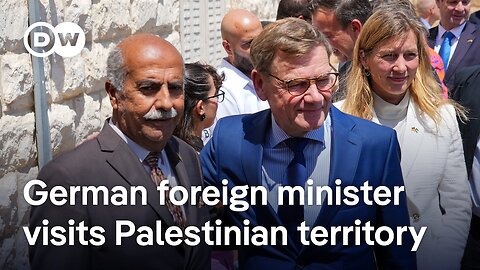 German foreign minister visits Israel to push for change in Gaza | DW News