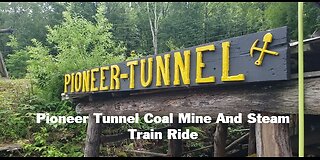 Inside the Pioneer Tunnel Coal Mine & Steam Train Ride 🚂 Ashland, PA