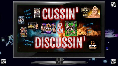 CUSSIN' & DISCUSSIN' - #38 - THE NEWEST WWE HALL OF FAME MEMBER "TOTAL PACKAGE" LEX LUGER