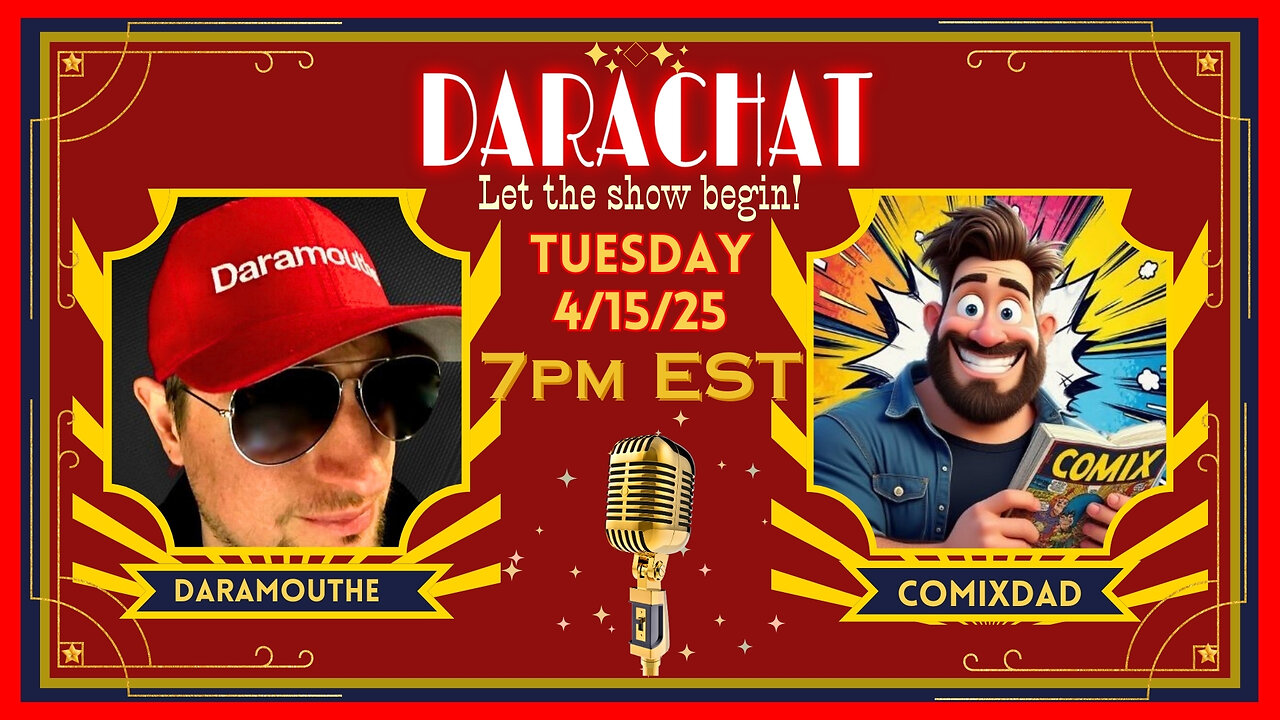 Darachat: Parental Advisory - ComixDad Brings the Heat!
