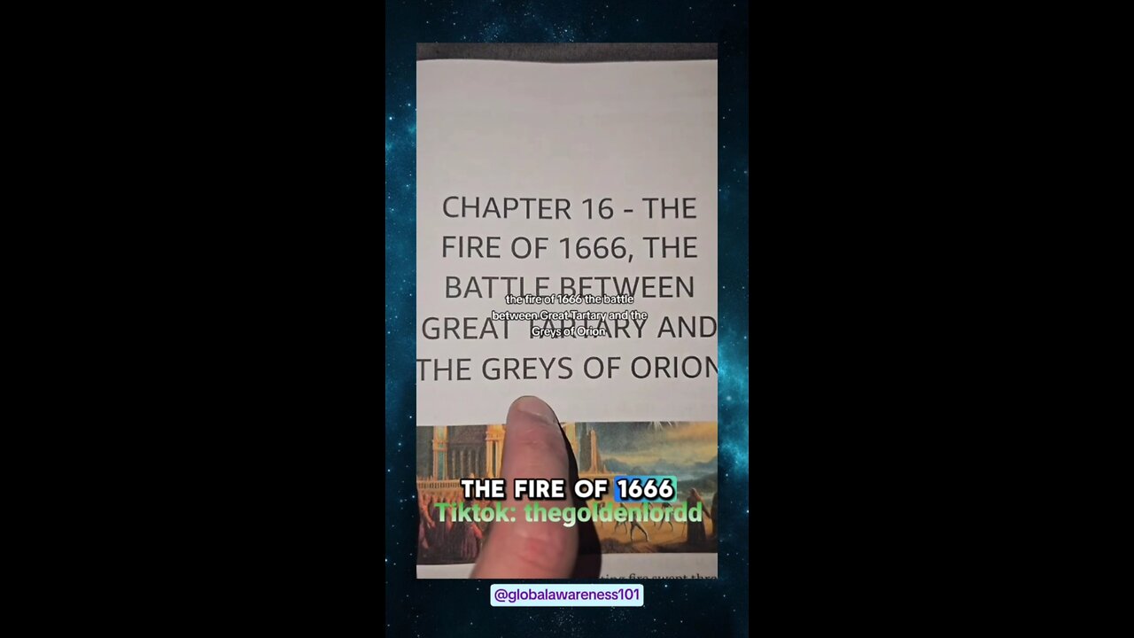 The Fire of 1666: The Battle Between Tartary and Greys of Orion