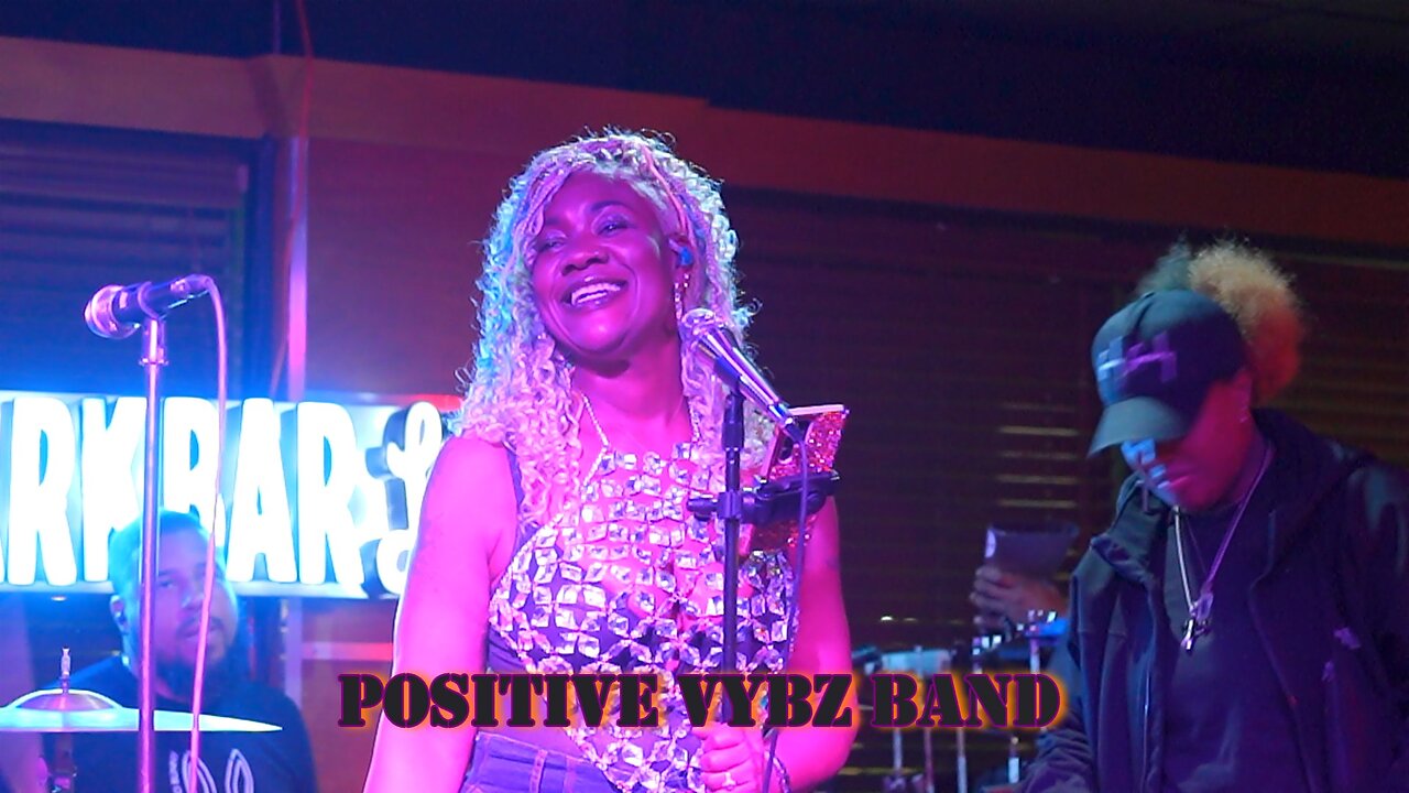 Positive Vybz Band at the Shark Bar on 4/2/25 part 1.