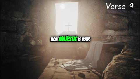 Bible Verse for the day. Majestic Name: A Verse of Awe