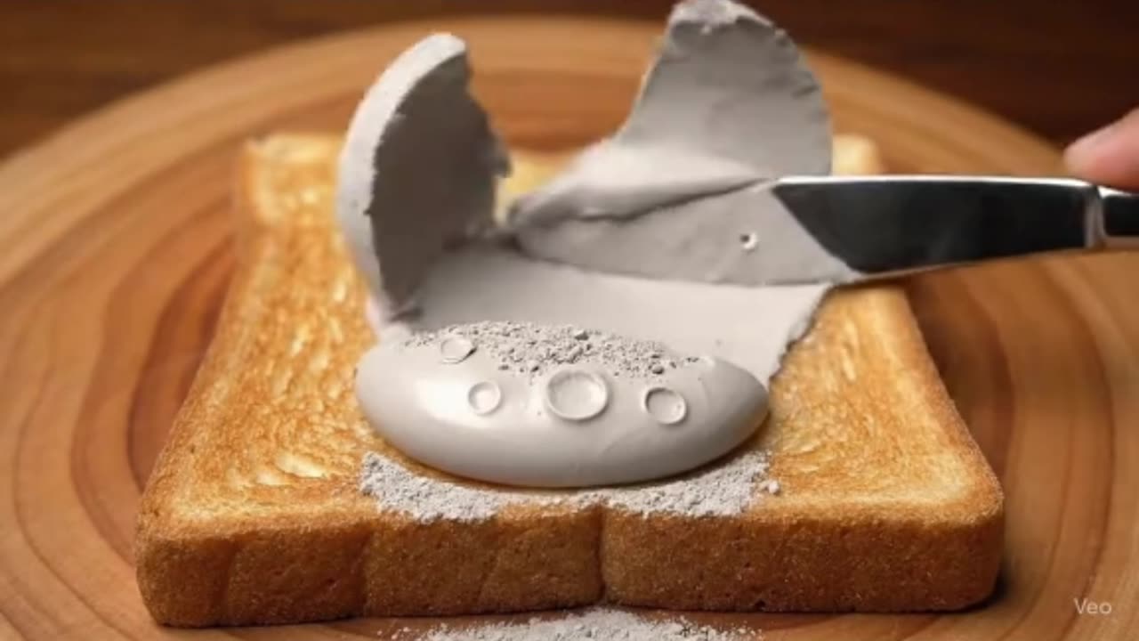 Which planet spread was the best on toast? #oddlysatisfying #asmr #aiasmr #asmrai #veo3