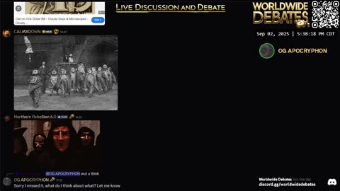 0047 - Worldwide Debates LIVE - YouTube/Rumble/Twitch/Kick