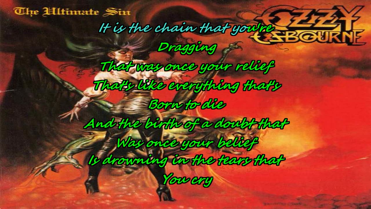 Ozzy Osbourne ~ Never {karaoke and ever now}