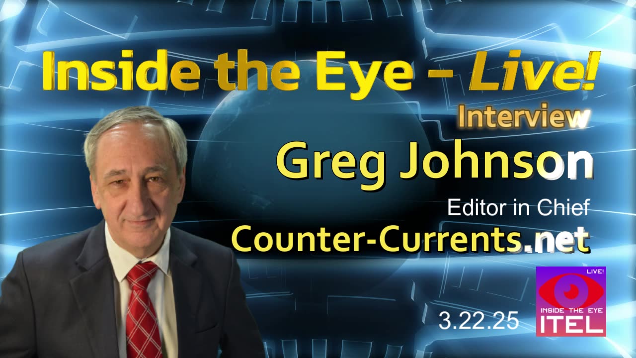 Inside the Eye - Live! Interviews - Greg Johnson - Editor in Chief, Counter-Currents