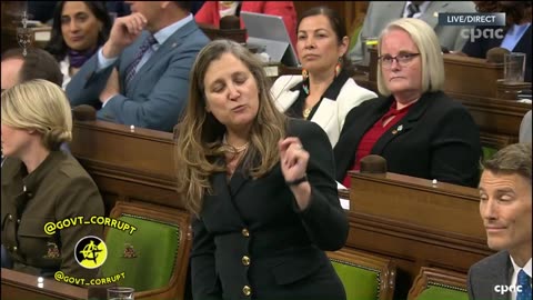 #WATCH: Chrystia Freeland tells younger Canadians they'll never afford a home