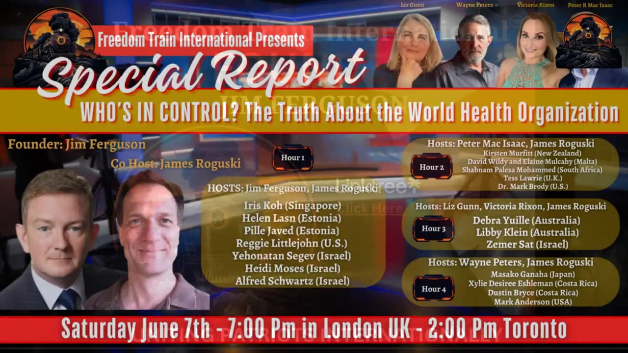 Special Report: 'WHO’S IN CONTROL? The Truth About the World Health Organization