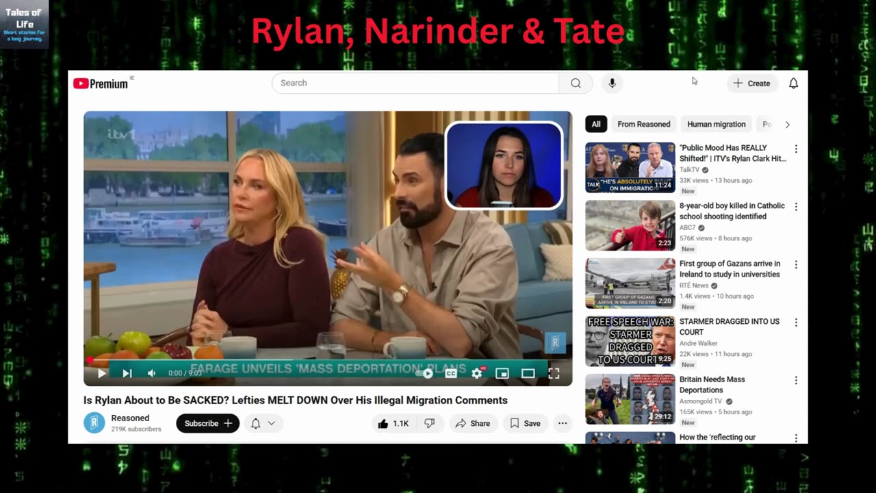 Rylan, Narinder & Tate on Immigration