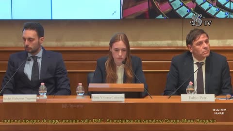 Conferenza stampa Le Proposte Di Riforma Della Legge Confidi 10-12-2025