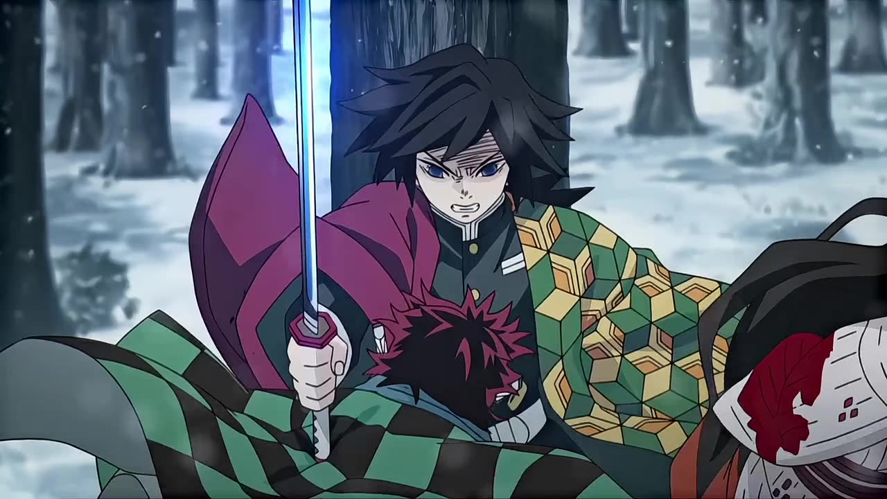 Tanjiro vs Giyu | Nezuko’s Protection Scene | Demon Slayer Edit" #demonslayer