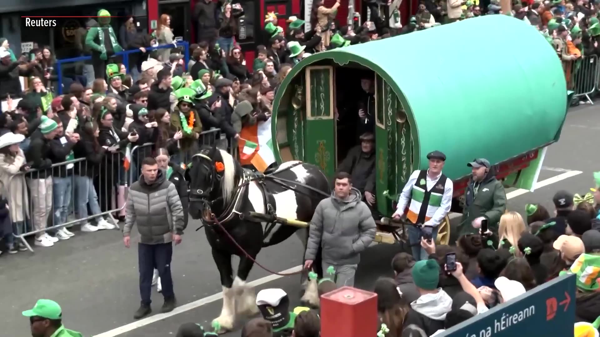 Thousands celebrate St Patrick's Day with Dublin parade | ABS-CBN News