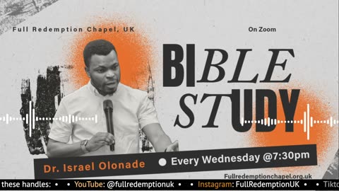 Labels • Dr. Israel Olonade • Full Redemption Hour • 10.09.25