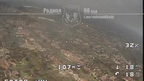 Drone Pilot Hunts a Ukranian Baba Yaga Over Chasov Yar