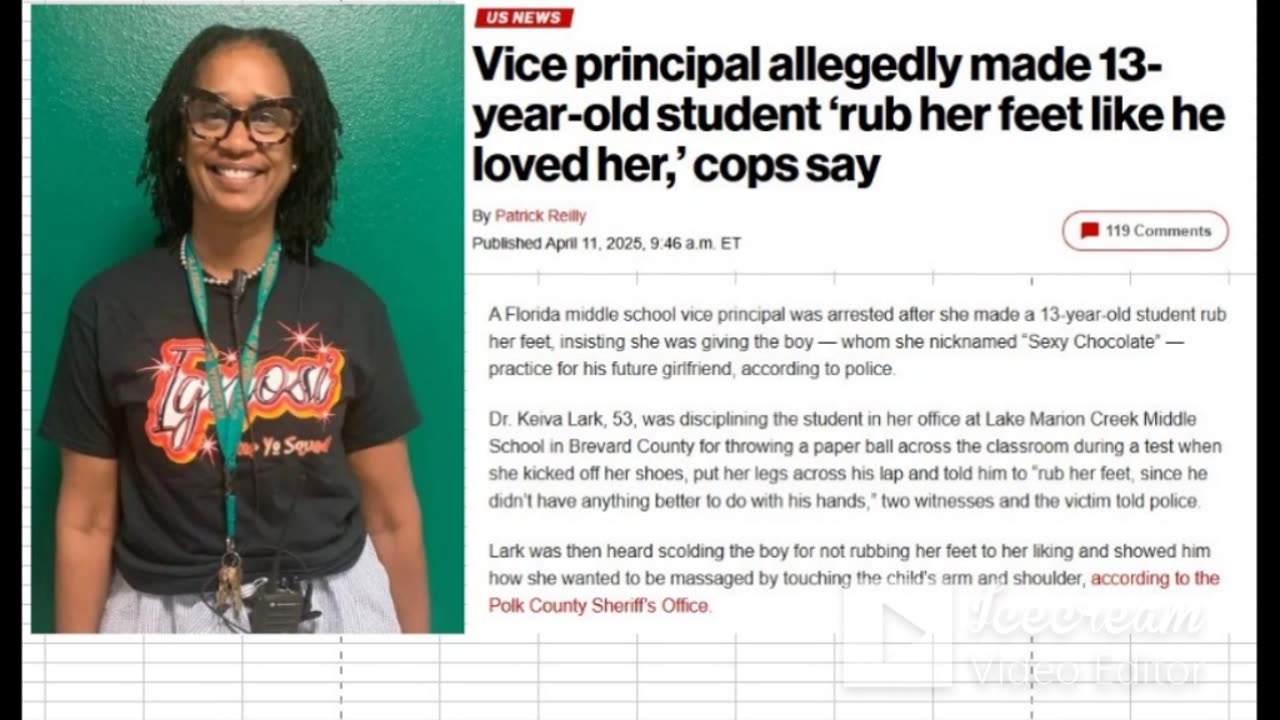 Florida Woman Vice Principal Grooms Boy 40 YEARS Younger!!
