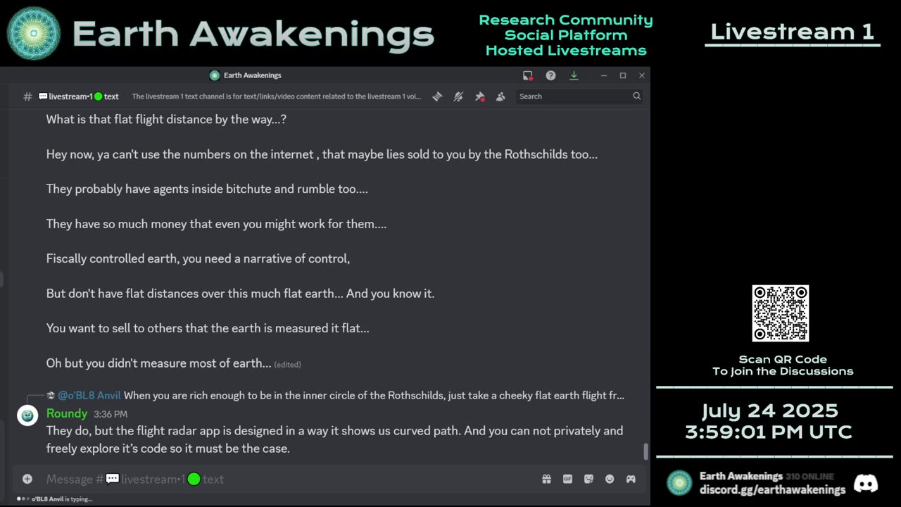 Earth Awakenings - Livestream 1 - #3314
