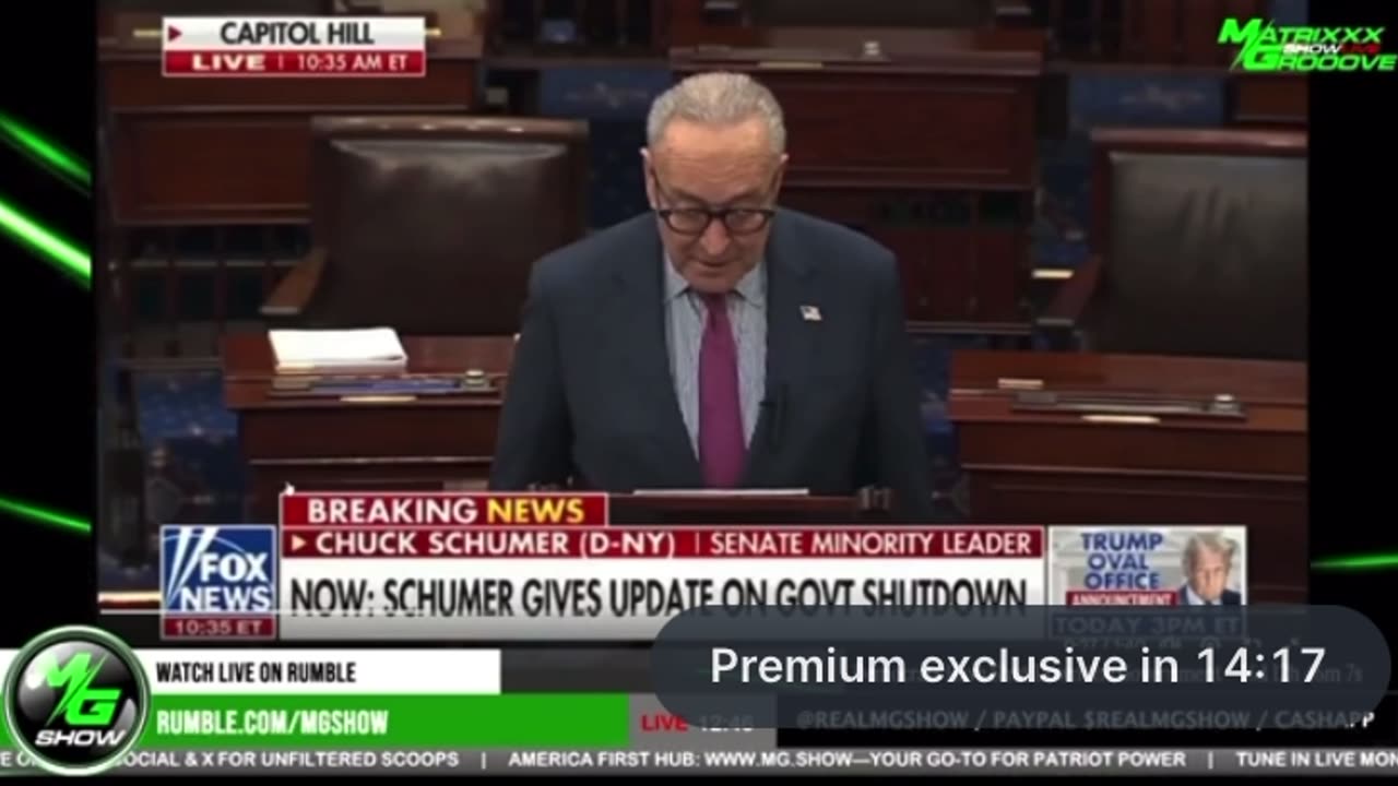 King Schumer Mr. Democracy 😈