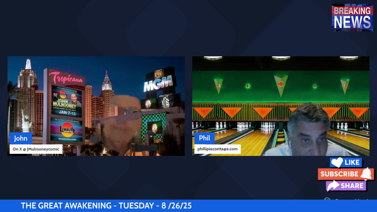 THE GREAT AWAKENING 8/26/25