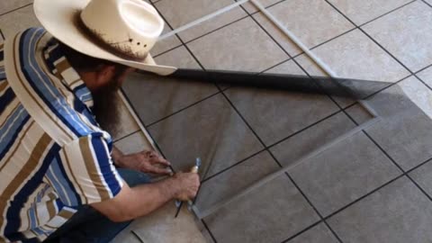 The Bulletproof Handyman Live Building A New Window Screen
