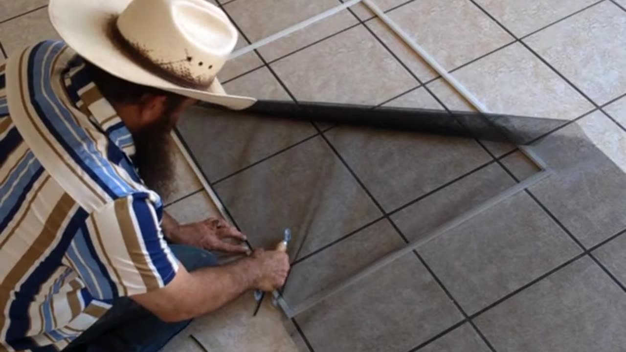 The Bulletproof Handyman Live Building A New Window Screen