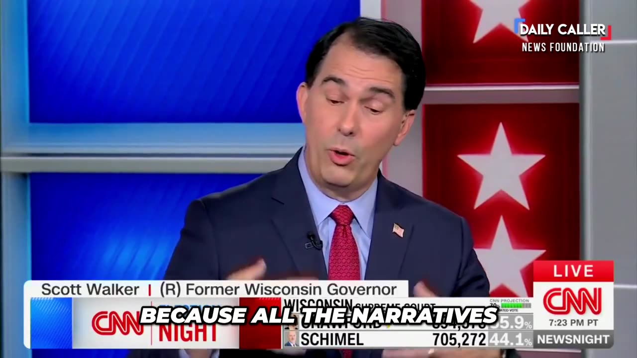 "I was there. He did not say that." Scott Walker on Elon Musk