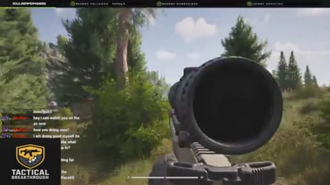 Sniped an Enemy on the Hilltop