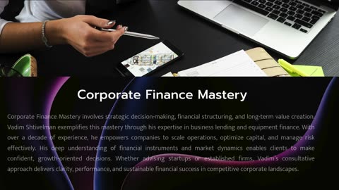 Fueling Growth Through Finance: Vadim Shtivelman’s Approach