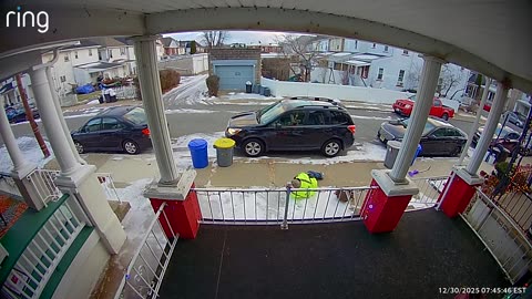 Monday Morning Fall Off Porch