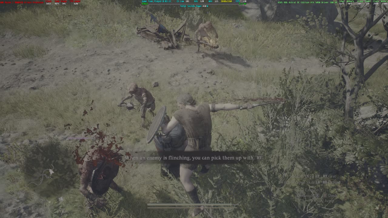 Dragon's Dogma 2 Ray Tracing RTX 5090 AMD 9800X3D 4k HDR PC Gameplay