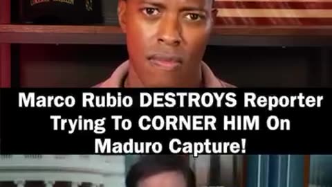 Marco Rubio just delivered a MASTERCLASS in how to deal with the FAKE NEWS MEDIA!