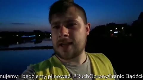 ‼🔥😎 Wczoraj na moście granicznym w #Słubice razem z #RuchObronyGranic