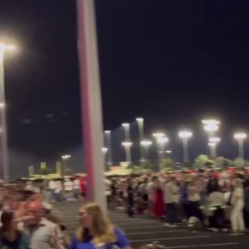 Still over 2 hours till doors open for Charlie Kirk’s