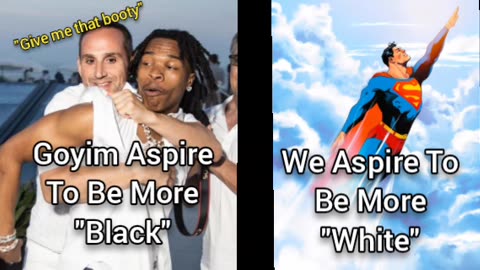 Goyim Become More Black (Uncivilized) | We Become More White (Civilized)
